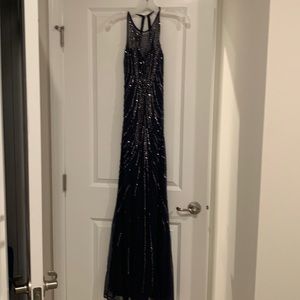 Prom dress navy blue size small
